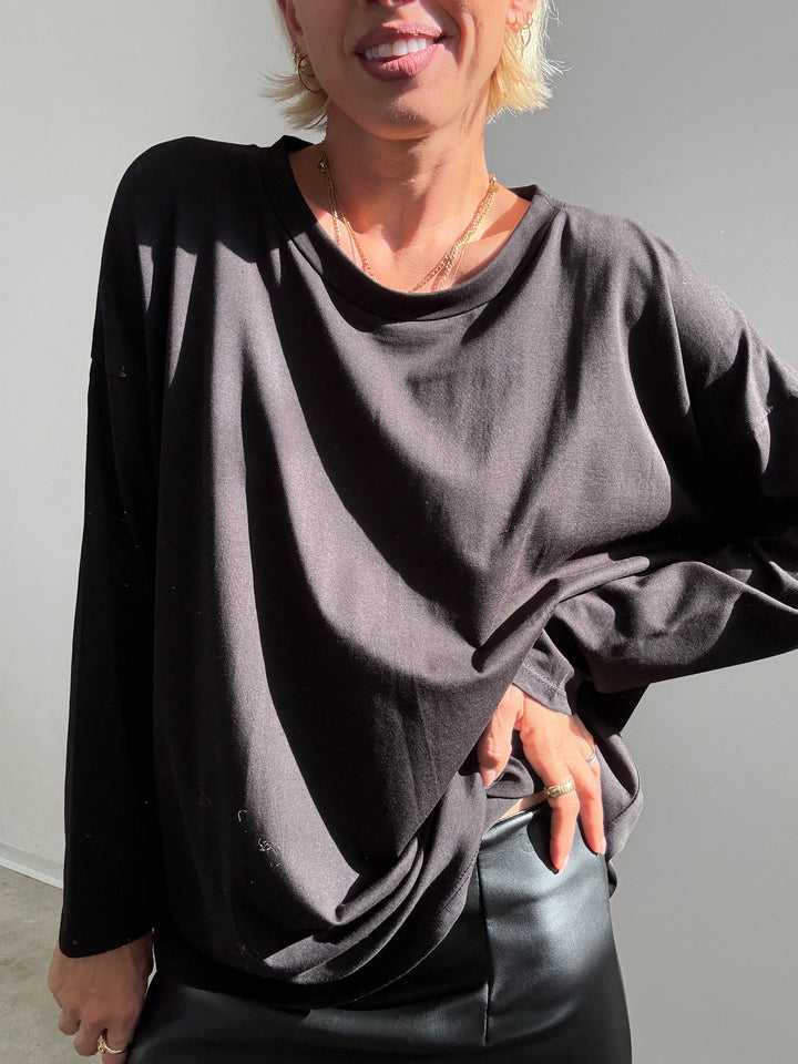 TSHIRT SOFIA BASIC NERO