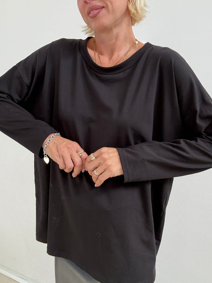 TSHIRT SOFIA BASIC NERO