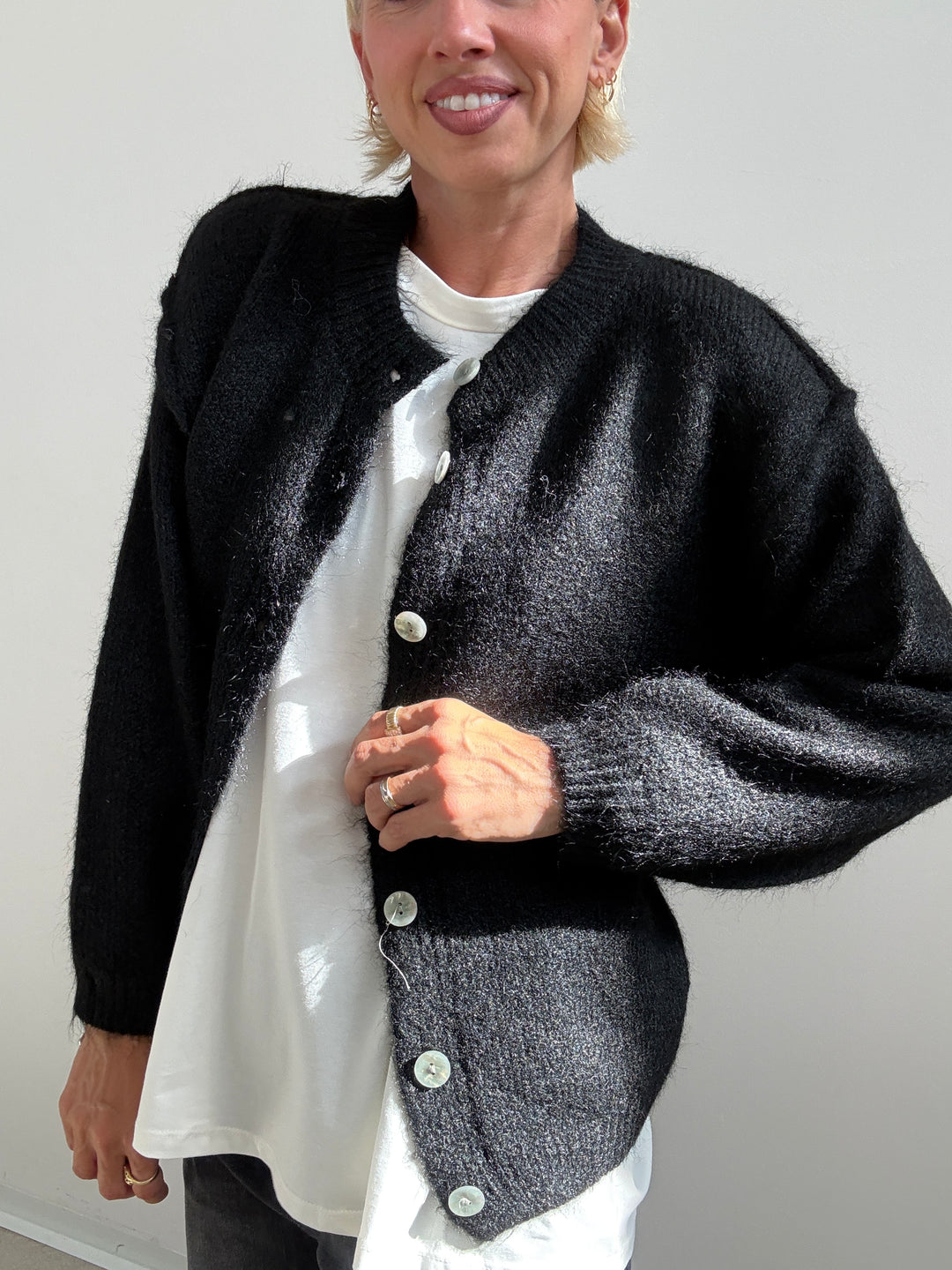 CARDIGAN CLARISSA NERO