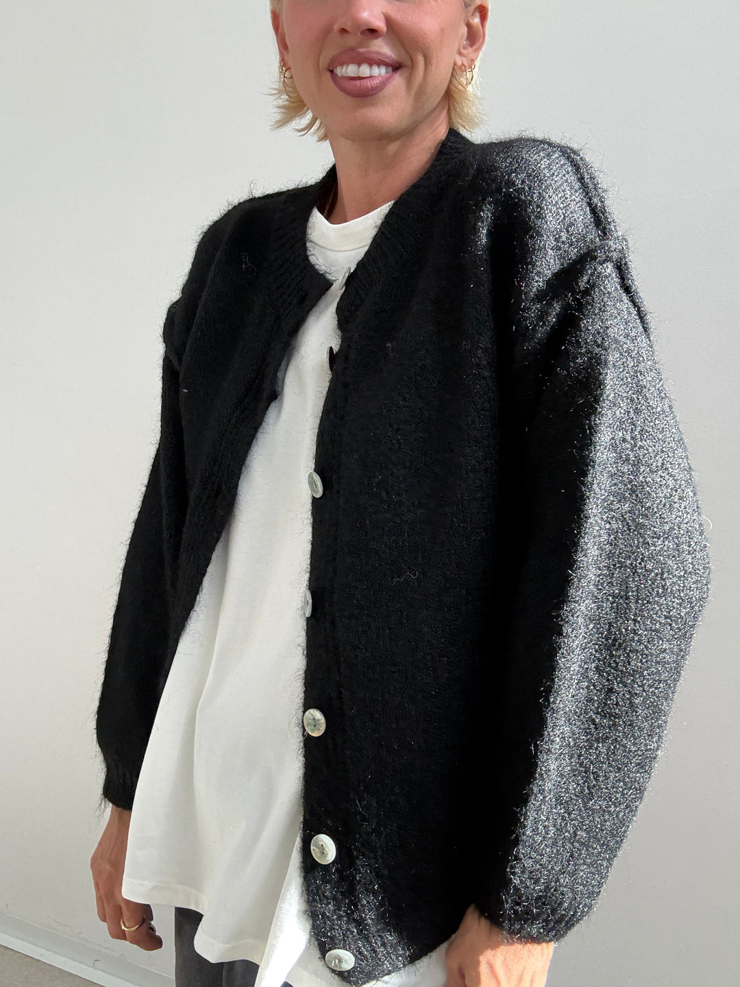 CARDIGAN CLARISSA NERO