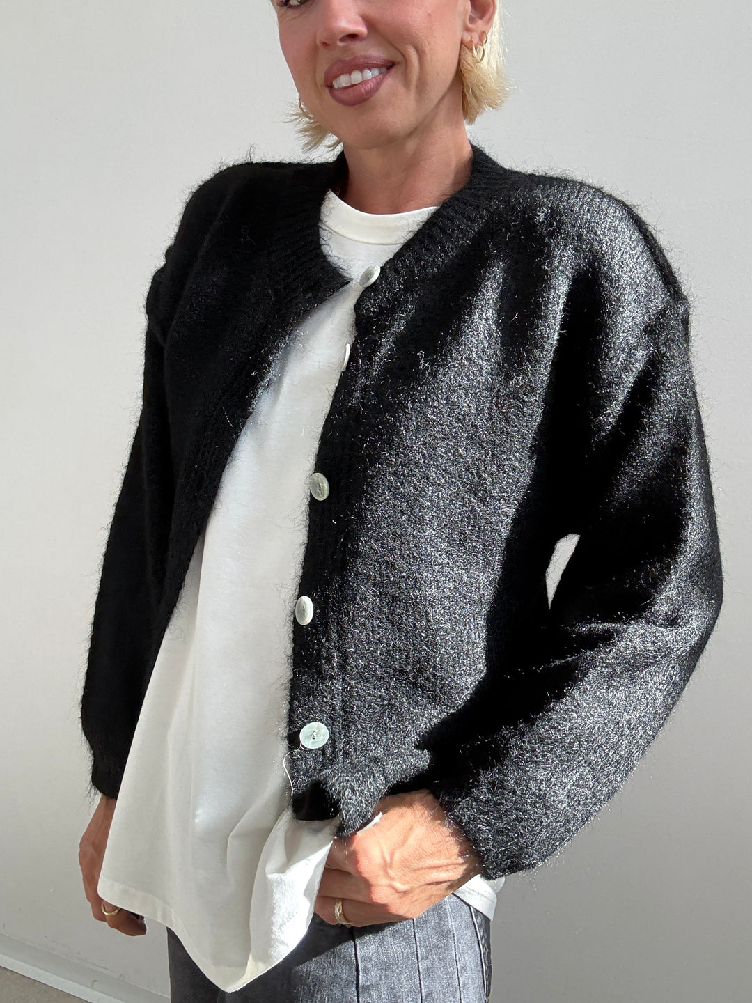 CARDIGAN CLARISSA NERO
