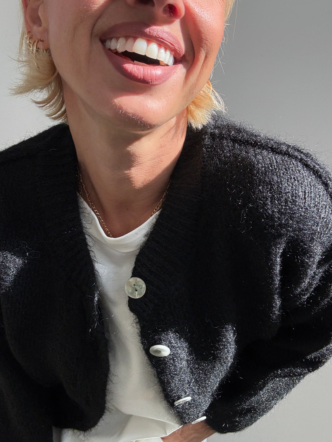 CARDIGAN CLARISSA NERO