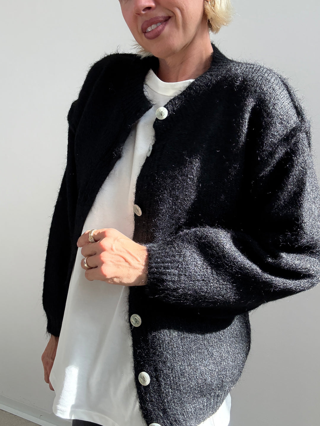 CARDIGAN CLARISSA NERO