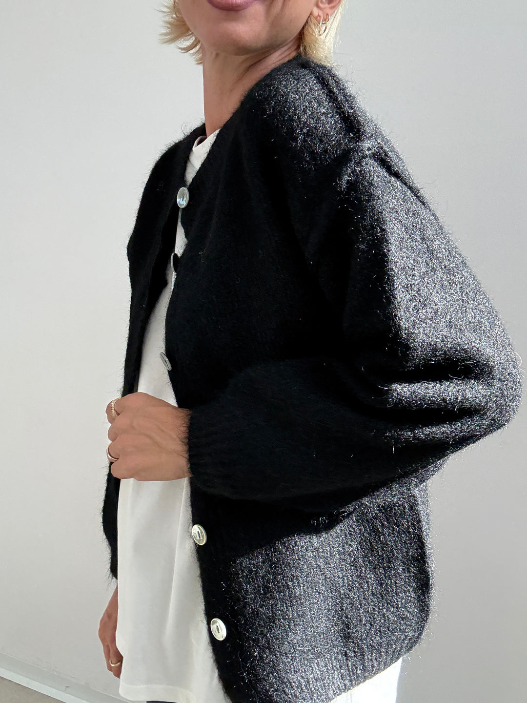 CARDIGAN CLARISSA NERO