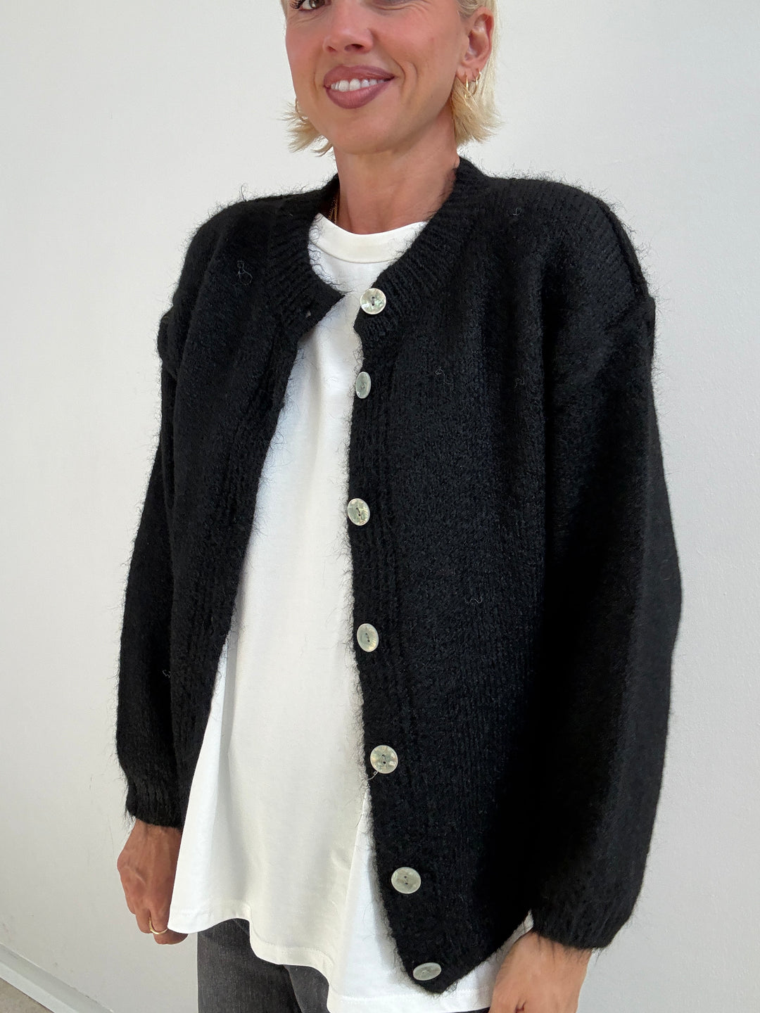 CARDIGAN CLARISSA NERO