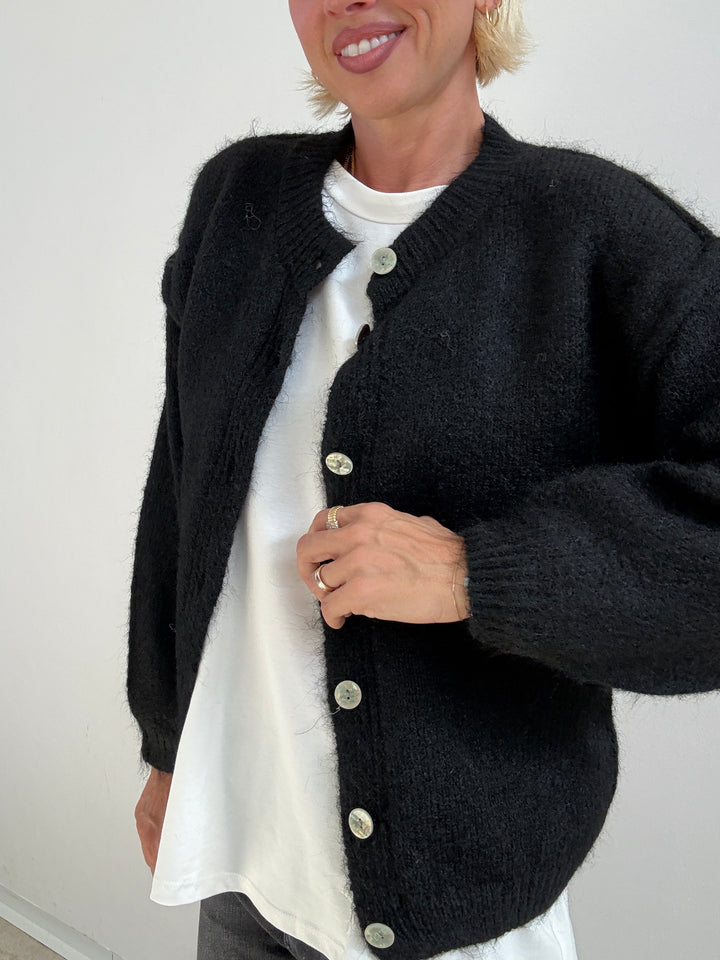 CARDIGAN CLARISSA NERO