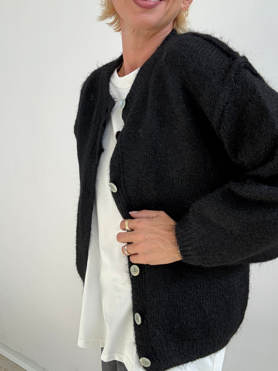 CARDIGAN CLARISSA NERO