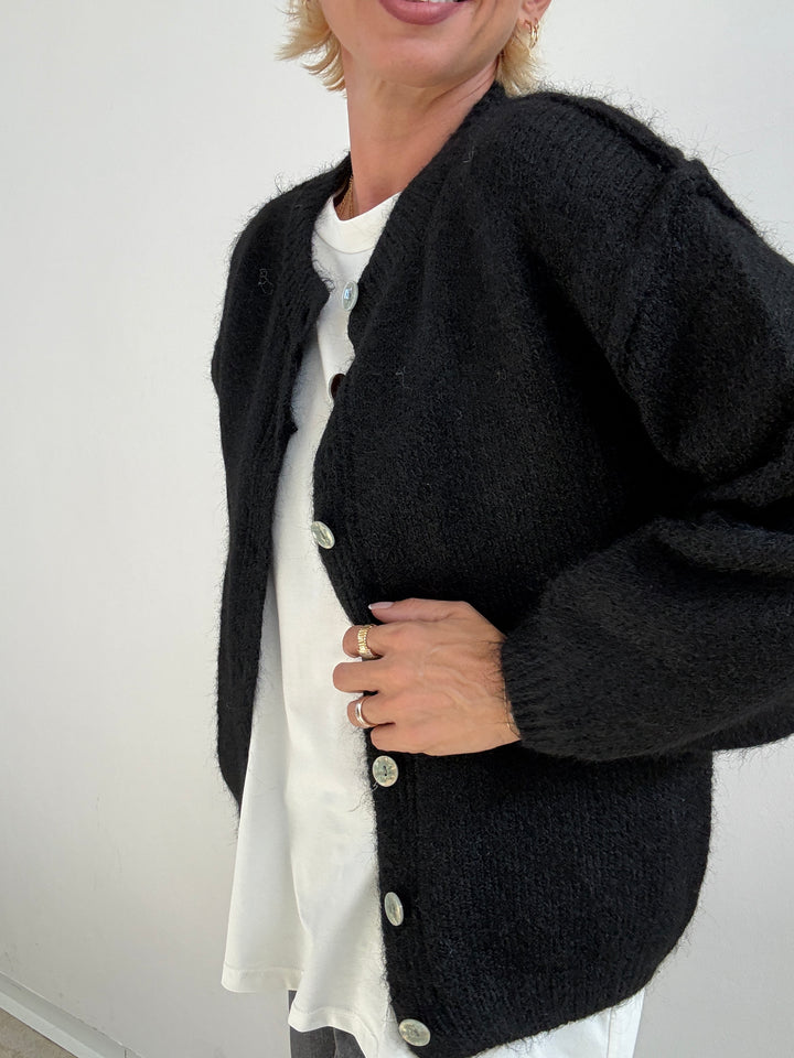 CARDIGAN CLARISSA NERO