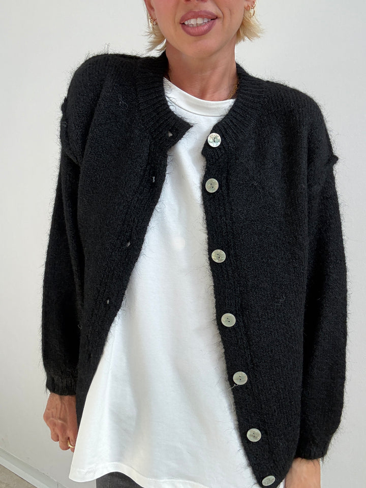 CARDIGAN CLARISSA NERO
