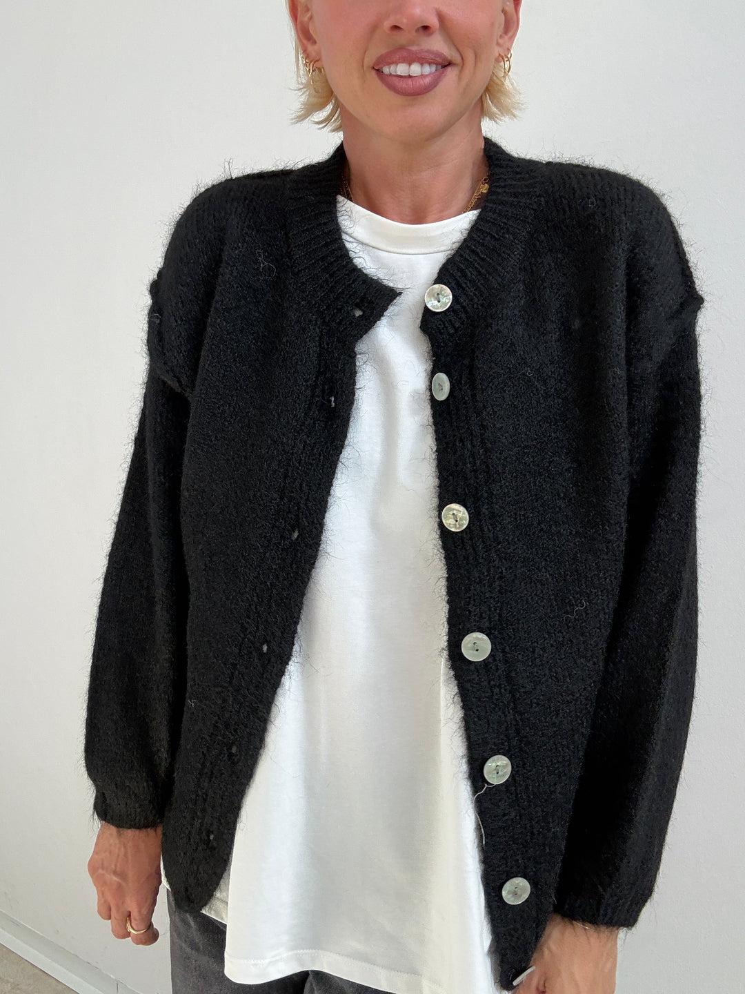 CARDIGAN CLARISSA NERO