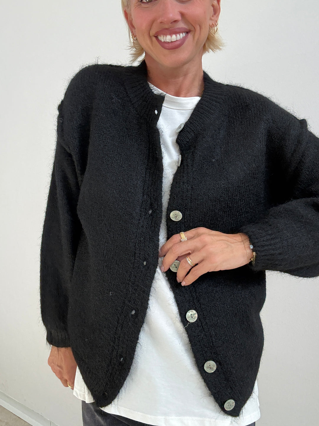 CARDIGAN CLARISSA NERO