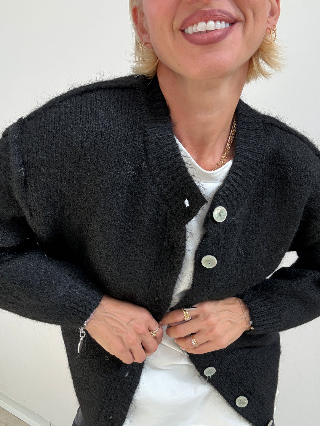 CARDIGAN CLARISSA NERO