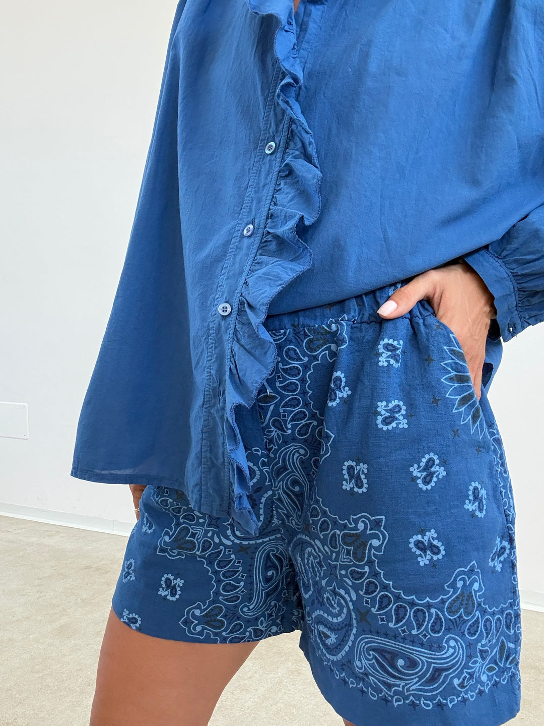 BERMUDA BANDANA LINO BLUETTE