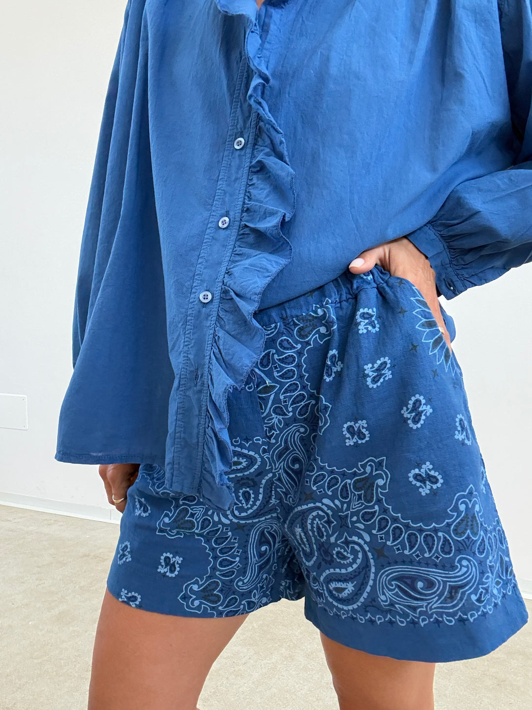 BERMUDA BANDANA LINO BLUETTE