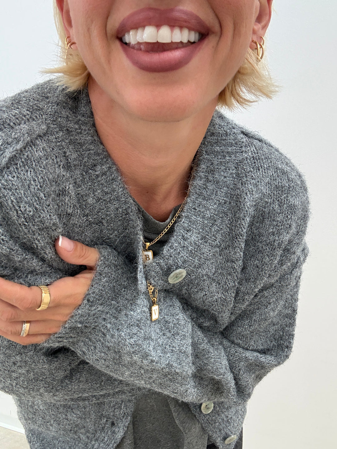 CARDIGAN CLARISSA GRIGIO