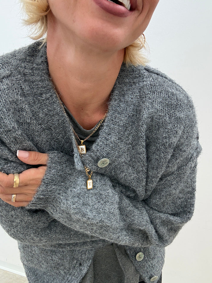 CARDIGAN CLARISSA GRIGIO