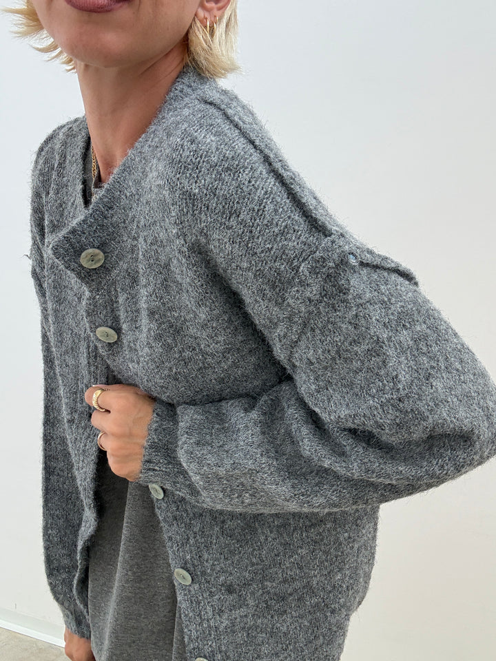 CARDIGAN CLARISSA GRIGIO
