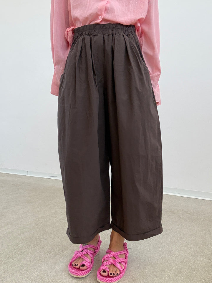 PANTALONE OLIMPIA COTONE CIOCCO