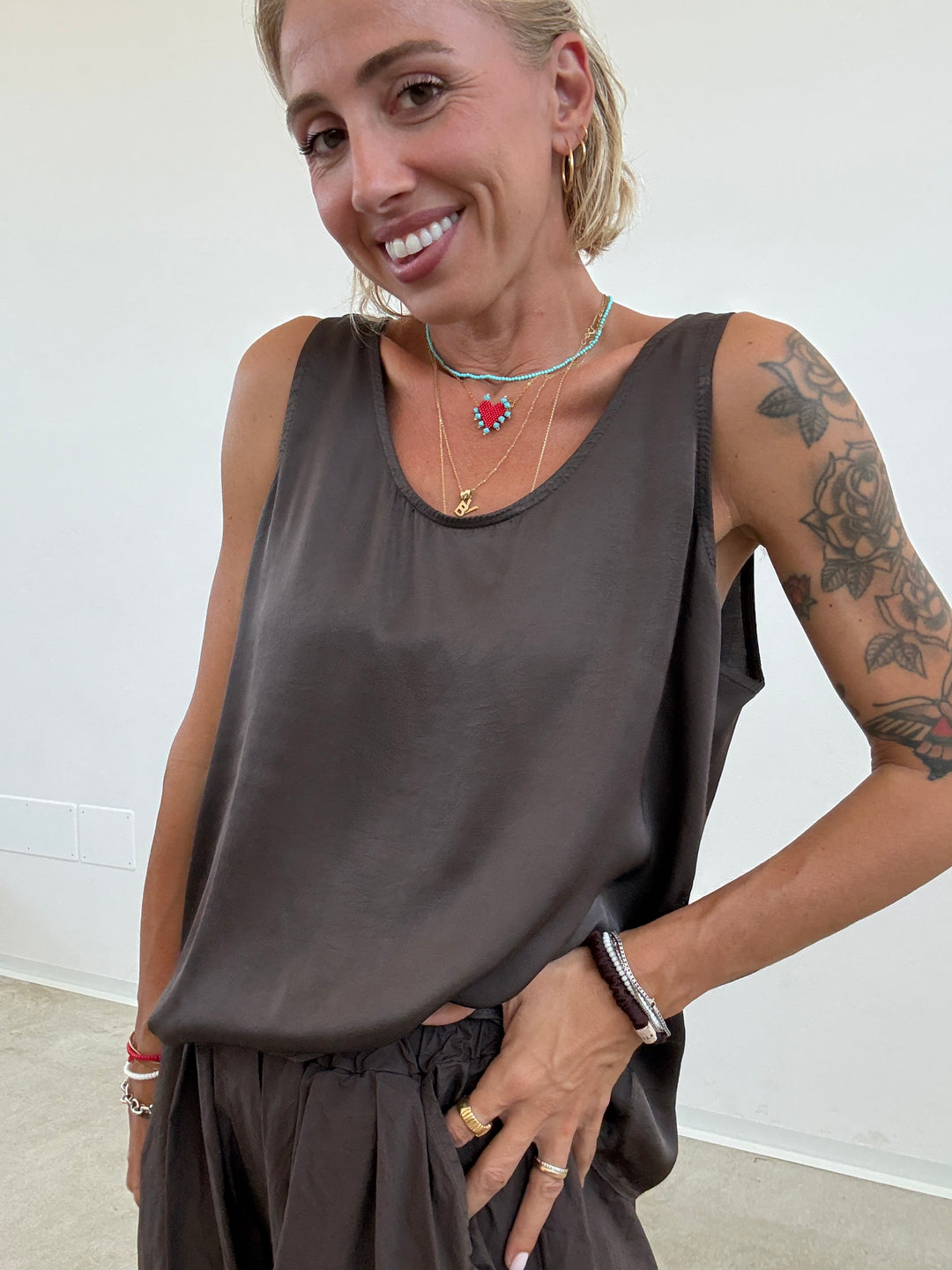 CANOTTA RITA SATIN CIOCCO
