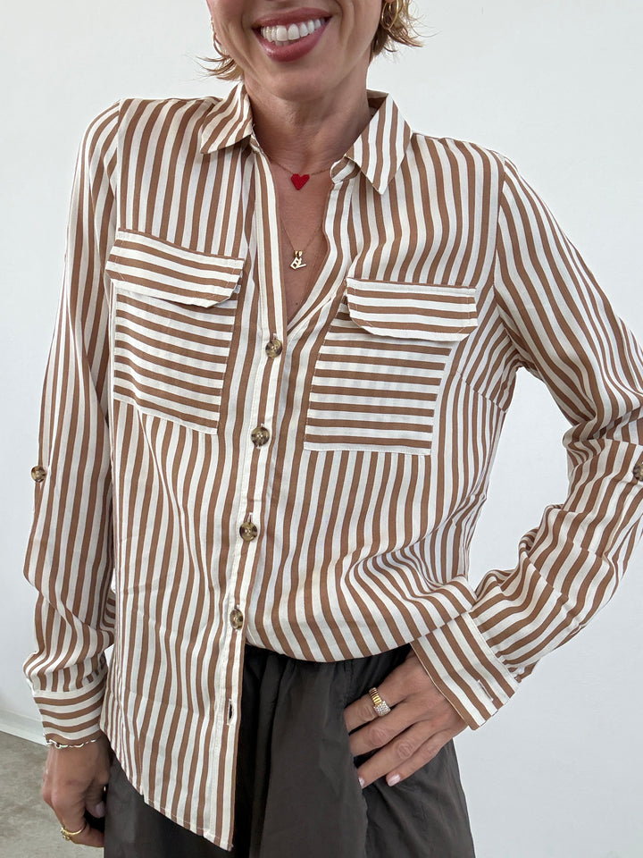 CAMICIA BUMPY RIGONA HAVANA