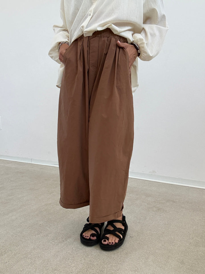 PANTALONE OLIMPIA COTONE TABACCO
