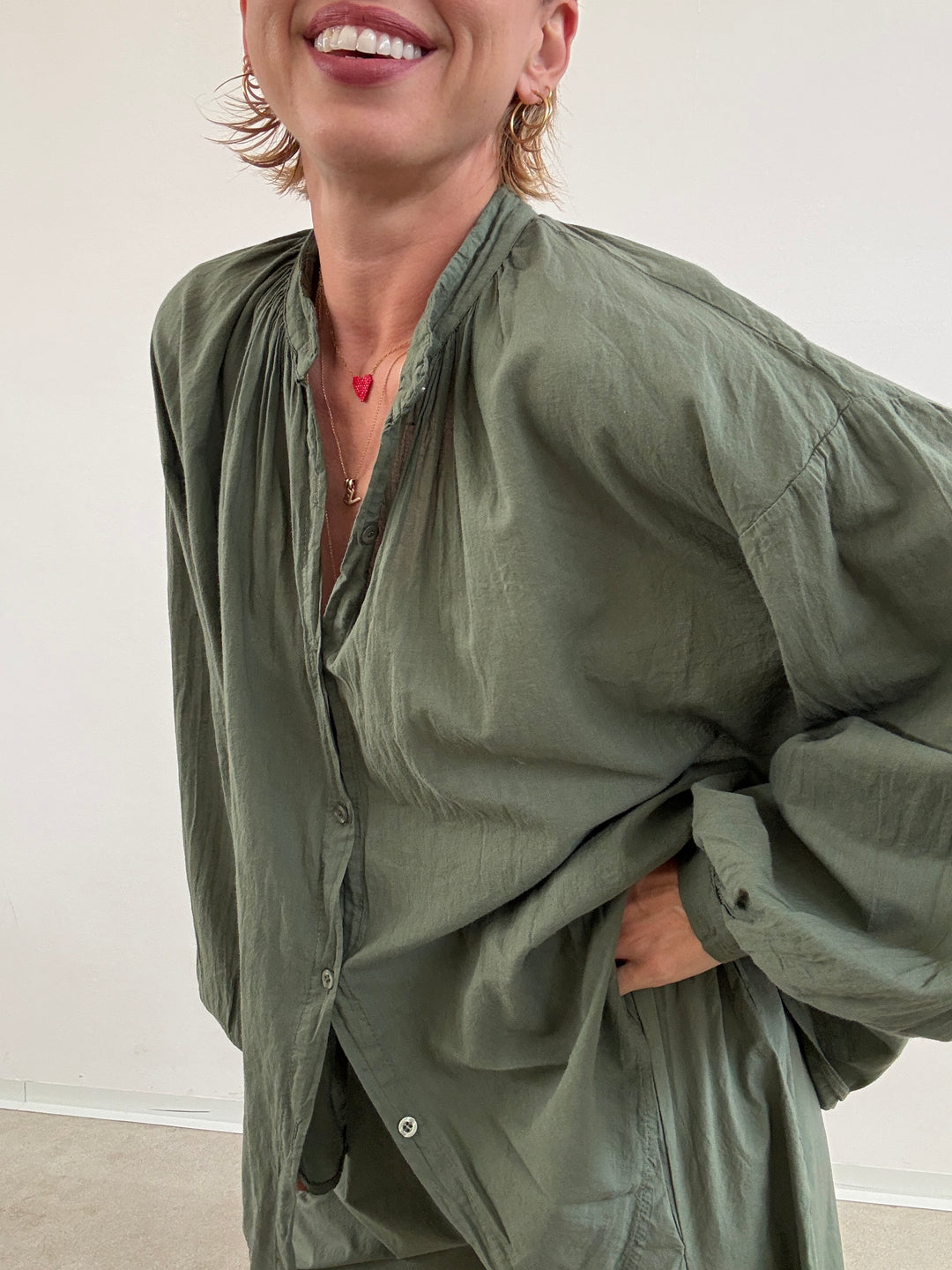 PANTA GISELLA COTONE MILI