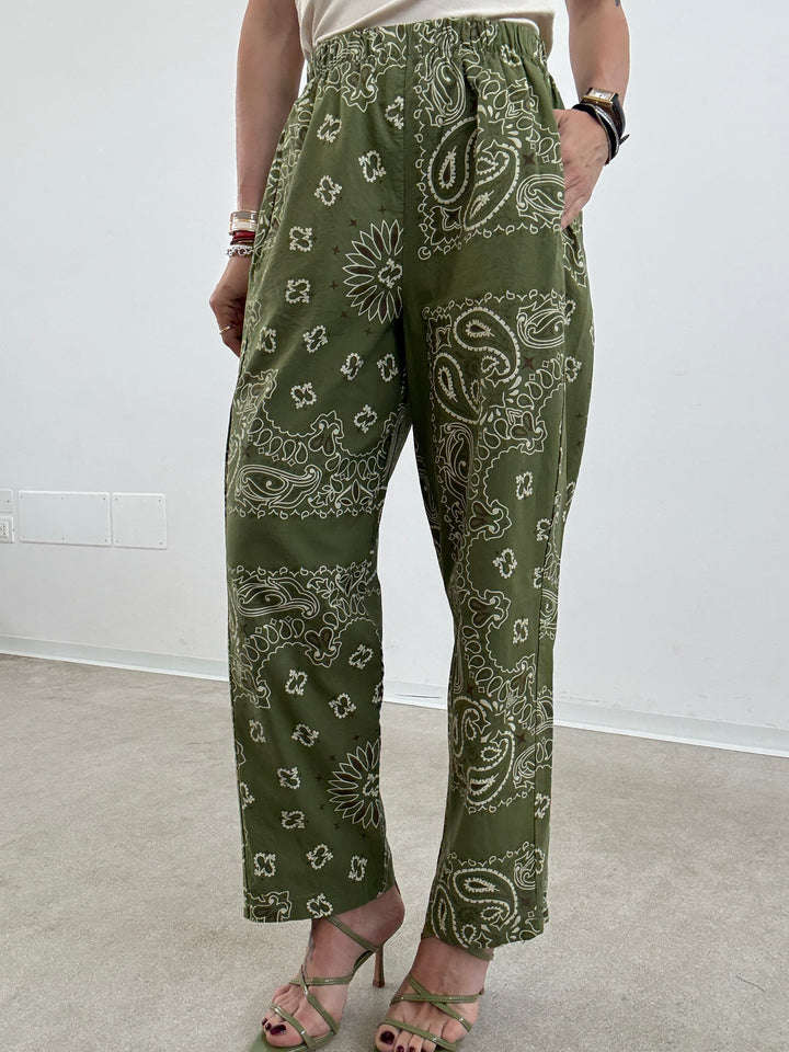 PANTA NOA BANDANA VERDE