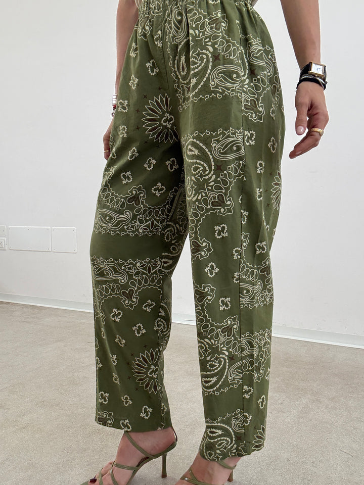 PANTA NOA BANDANA VERDE
