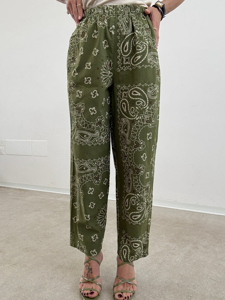 PANTA NOA BANDANA VERDE