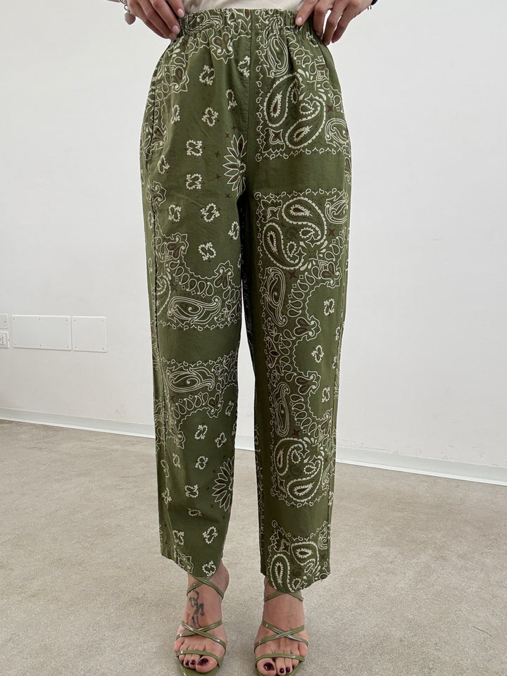 PANTA NOA BANDANA VERDE