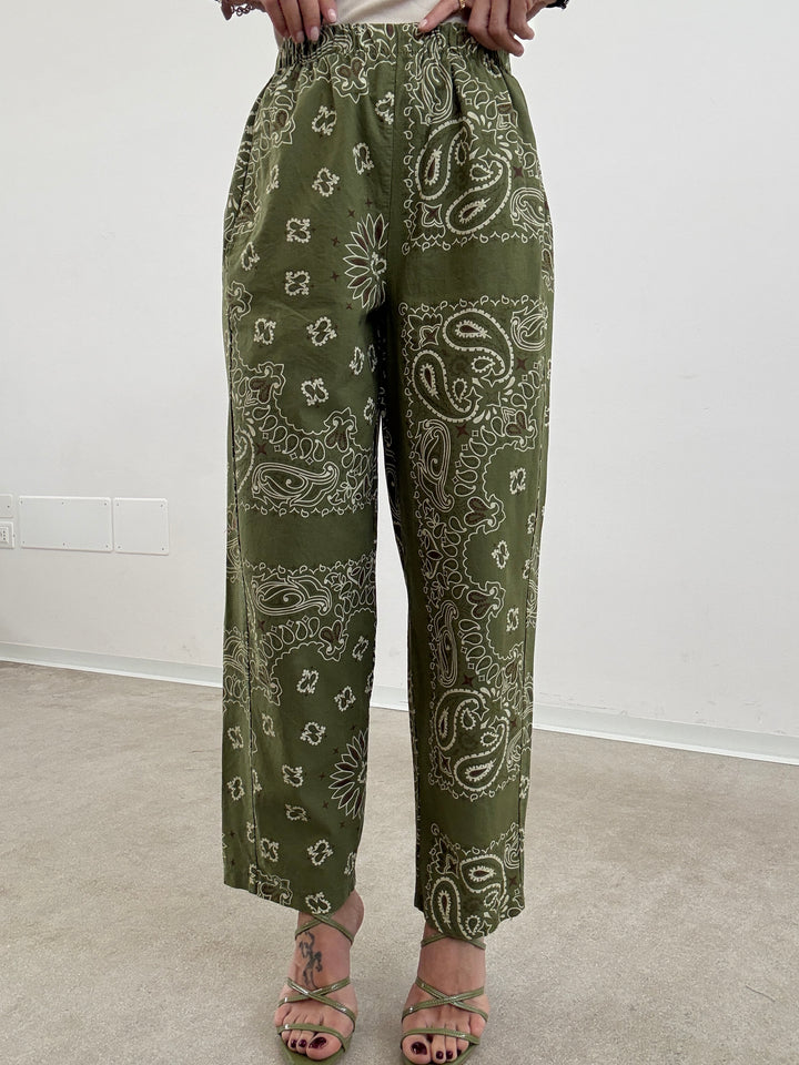 PANTA NOA BANDANA VERDE