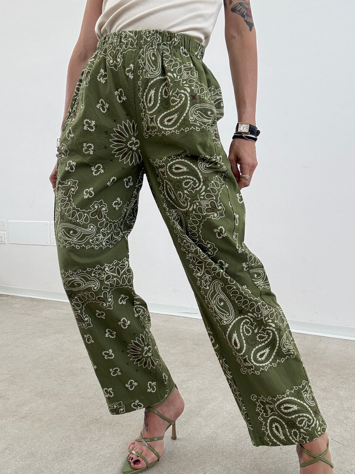 PANTA NOA BANDANA VERDE