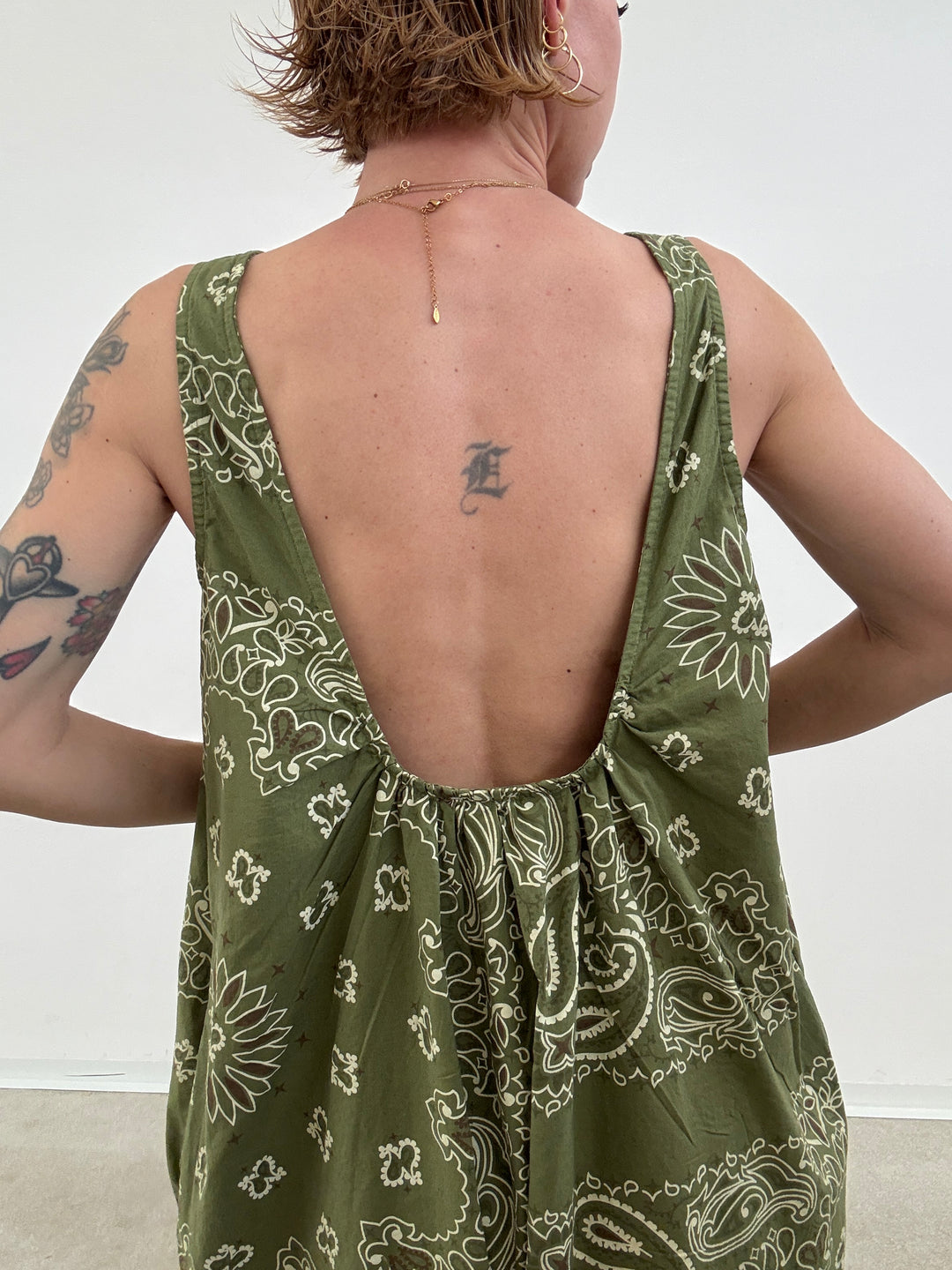 JUMPSUIT CARLA BANDANA VERDE