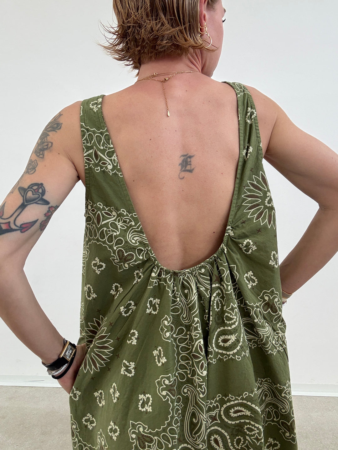 JUMPSUIT CARLA BANDANA VERDE