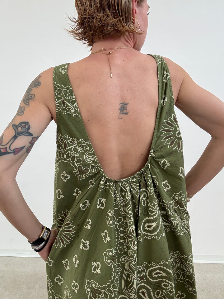 JUMPSUIT CARLA BANDANA VERDE