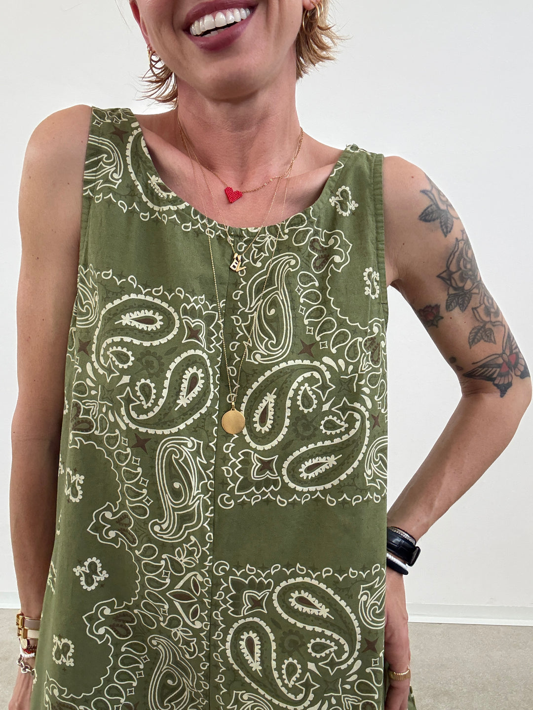 JUMPSUIT CARLA BANDANA VERDE