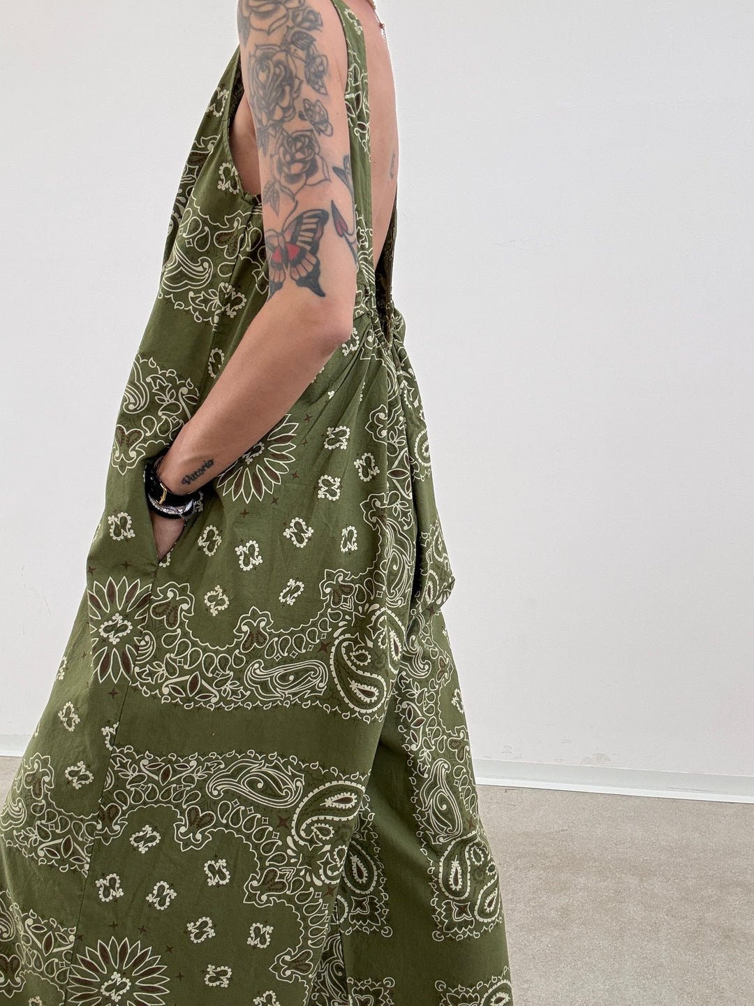 JUMPSUIT CARLA BANDANA VERDE