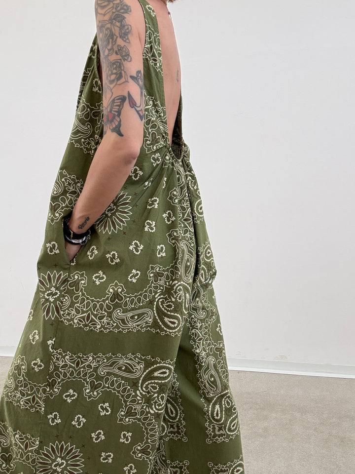 JUMPSUIT CARLA BANDANA VERDE