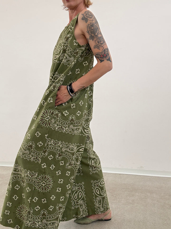 JUMPSUIT CARLA BANDANA VERDE