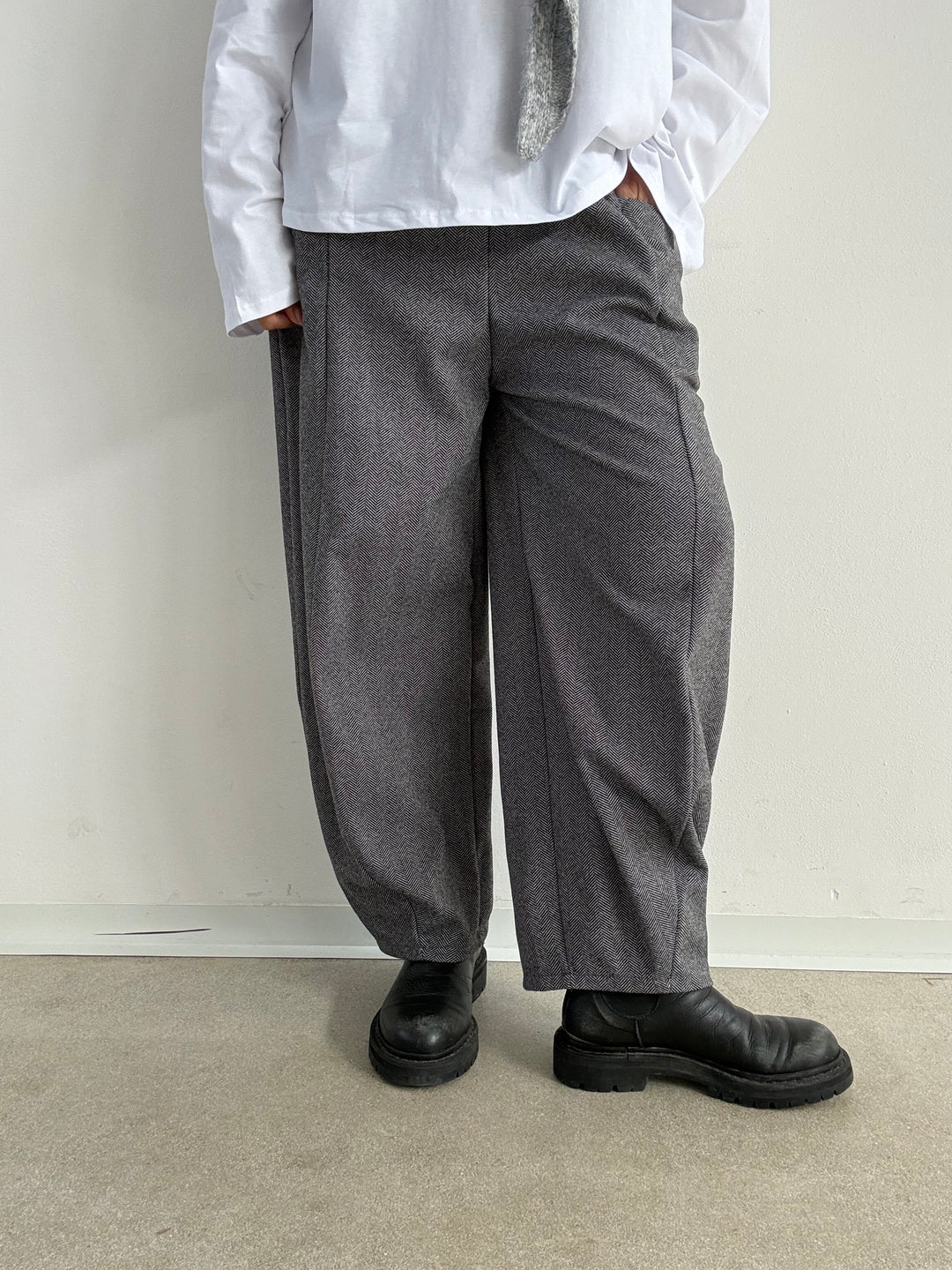 PANTA ISABELLA SPINATO MIDGREY