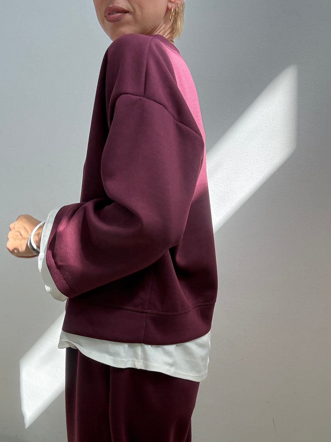 SET GIULIA NEOPRENE BORGOGNA