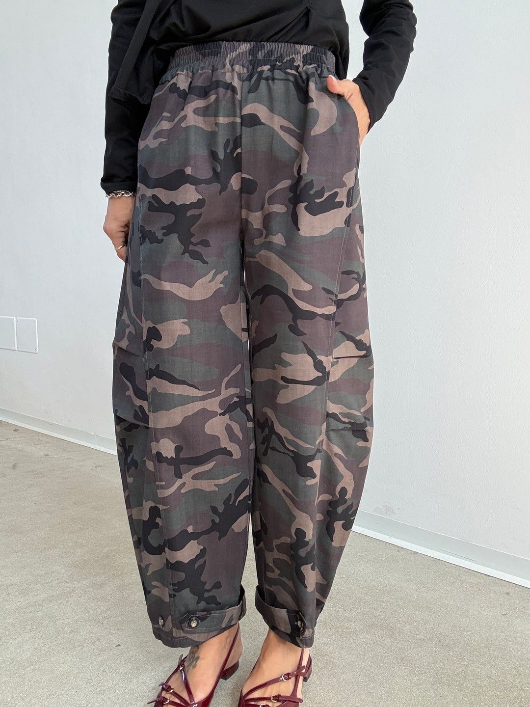 PANTA CECILIA CAMOUFLAGE