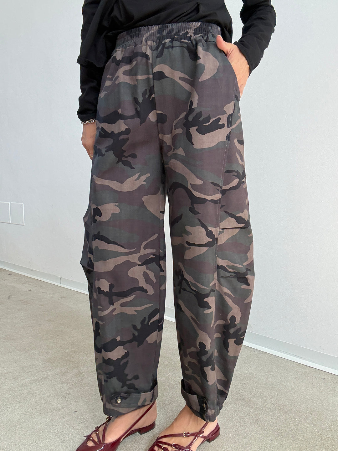 PANTA CECILIA CAMOUFLAGE