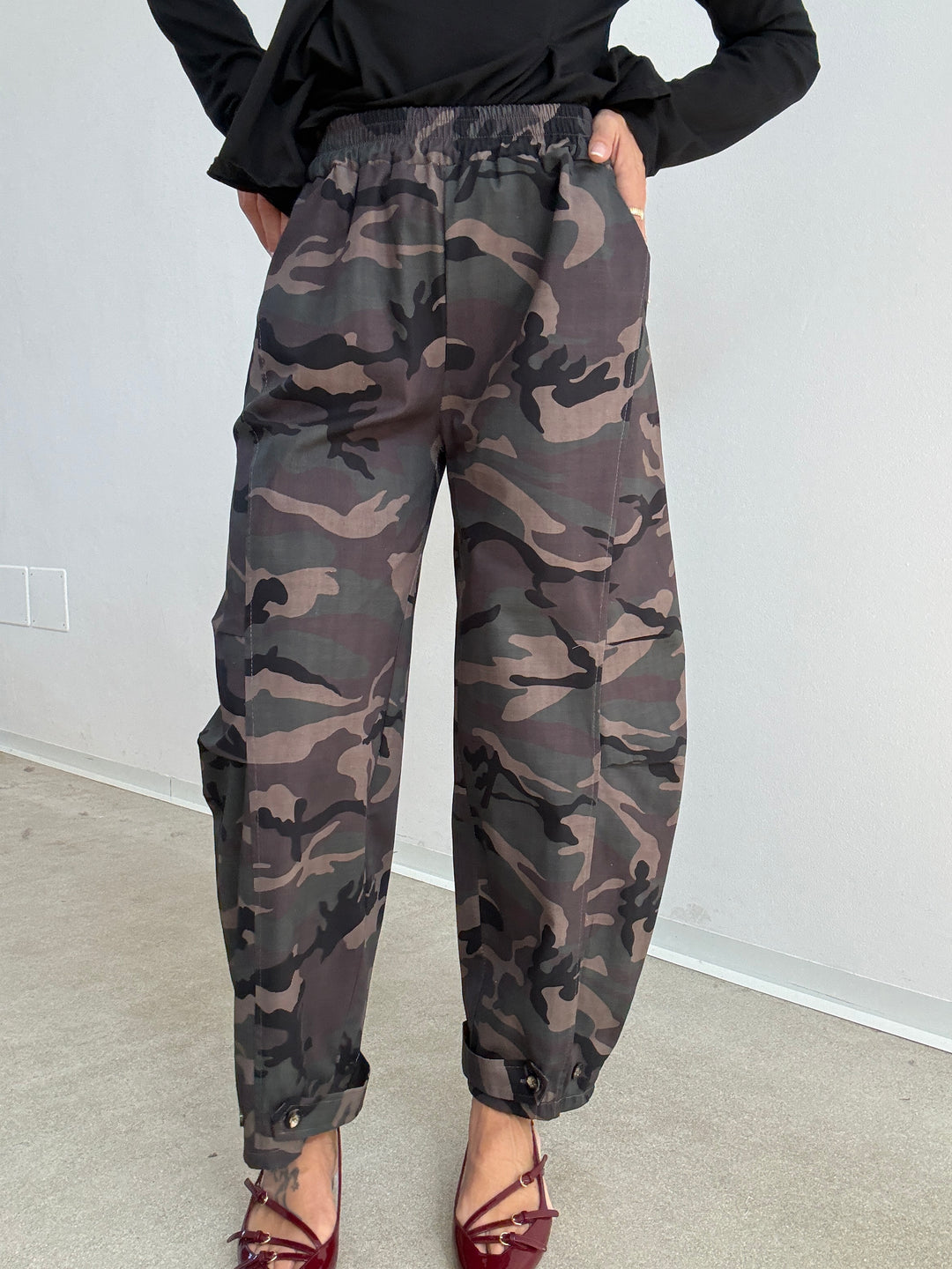 PANTA CECILIA CAMOUFLAGE