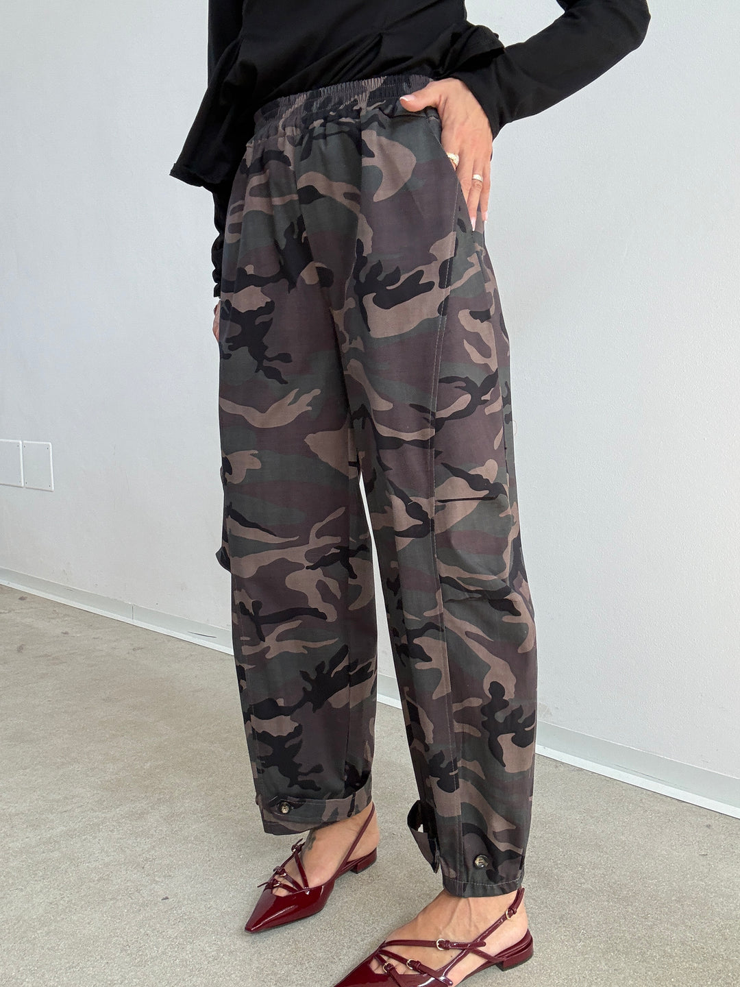 PANTA CECILIA CAMOUFLAGE