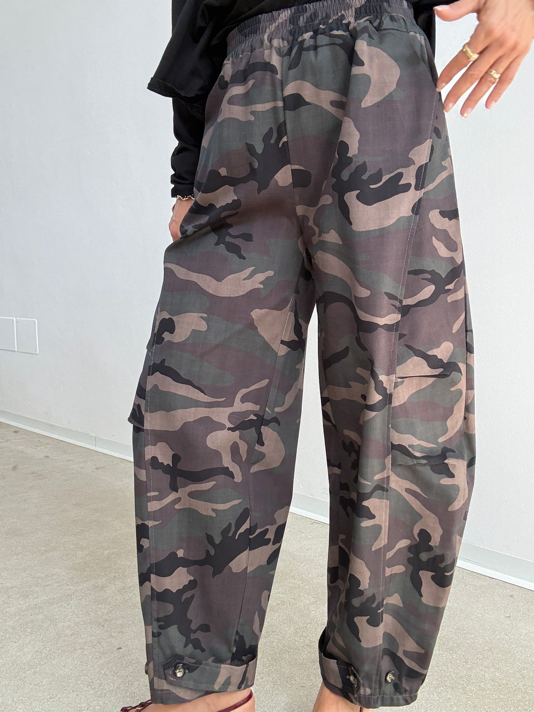 PANTA CECILIA CAMOUFLAGE
