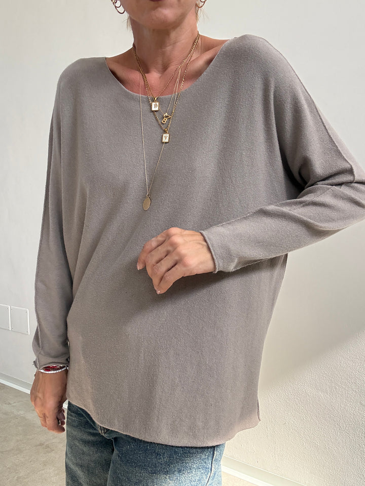 PULL SILVIA SCATOLA TORTORA
