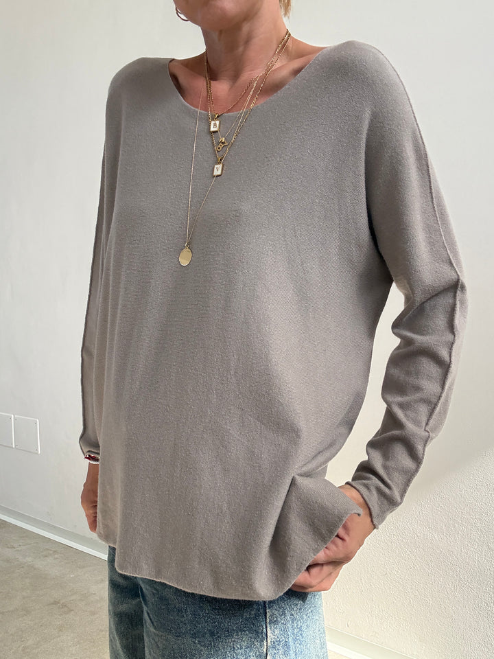 PULL SILVIA SCATOLA TORTORA