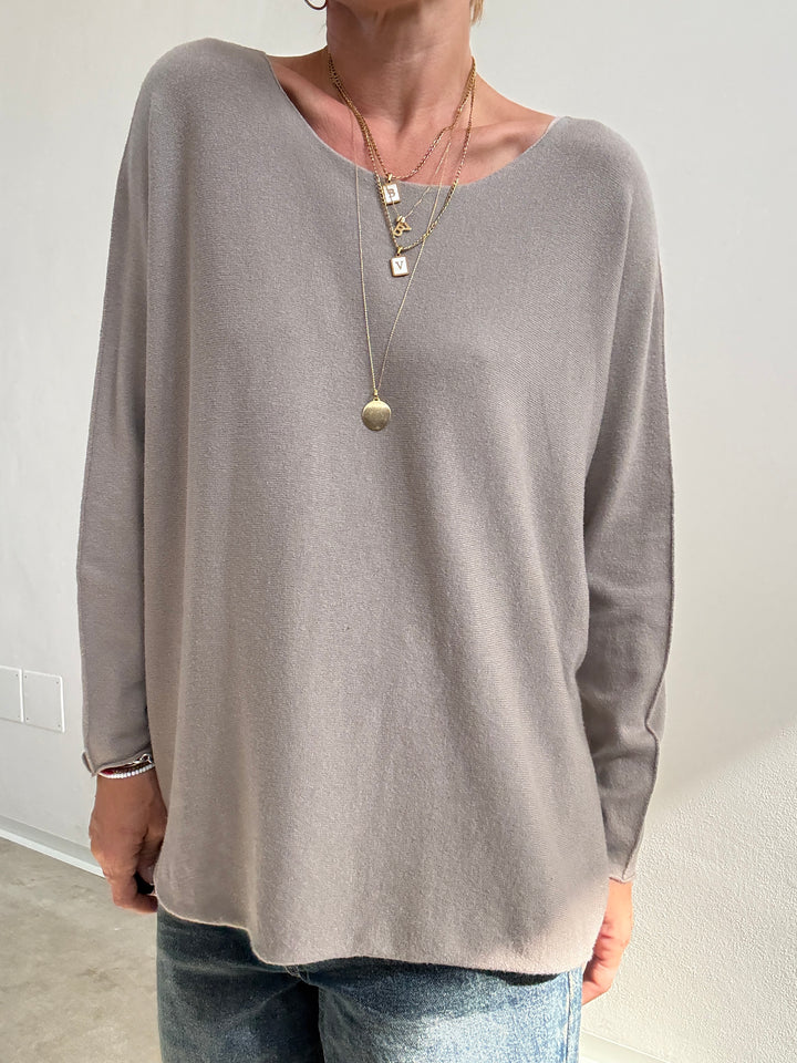 PULL SILVIA SCATOLA TORTORA