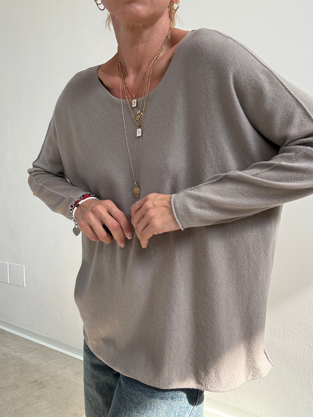 PULL SILVIA SCATOLA TORTORA